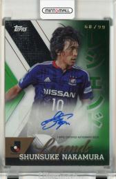 Topps Jリーグ フラッグシップ 2024 中村俊輔 直筆サインカード【68/99】 横浜F・マリノス