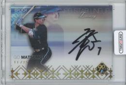 2024 EPOCH NPB LUXURY COLLECTION / 松本剛(北海道日本ハムファイターズ) NPB STAR LINEUP直筆サインカード 【11/25】