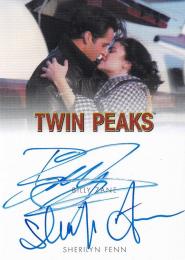 2019 Rittenhouse Twin Peaks Archives  Sherilyn Fenn as Audrey Horne / Billy Zane as John Justice Wheeler Dual Autographs