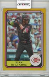 2025 Topps Archives  Elly De La Cruz BOARDWALK and BASEBALL【31/50】 Cincinnati Reds