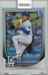 2025 TOPPS BOWMAN Chrome Roki Sasaki #12 RedRC Los Angeles Dodgers
