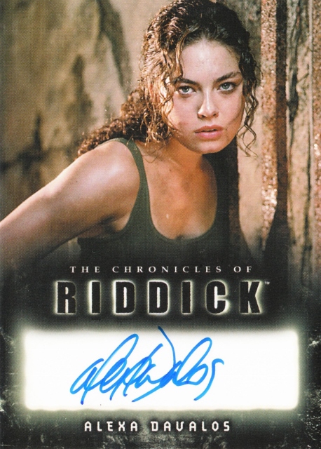 RITTENHOUSE The Chronicles Of Riddick Kyra Alexa Davalos Autograph