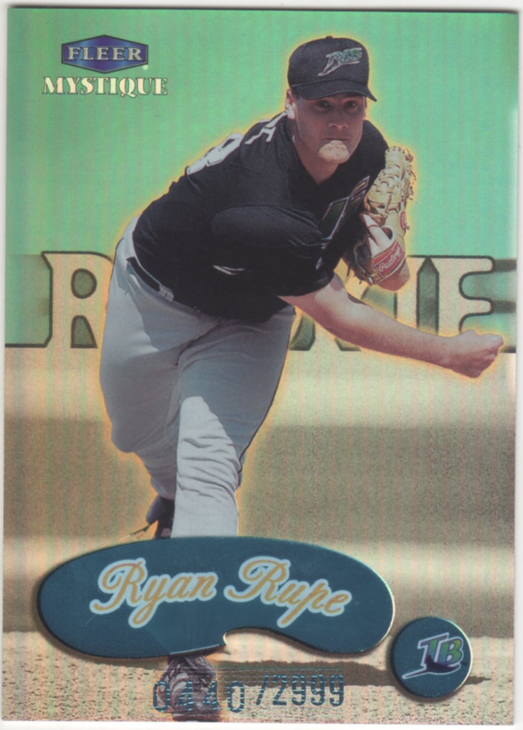 【来日外国人選手/日本ハム】1999 Fleer Mystique ライアン・ループ(TB) ルーキーカード 0440/2999