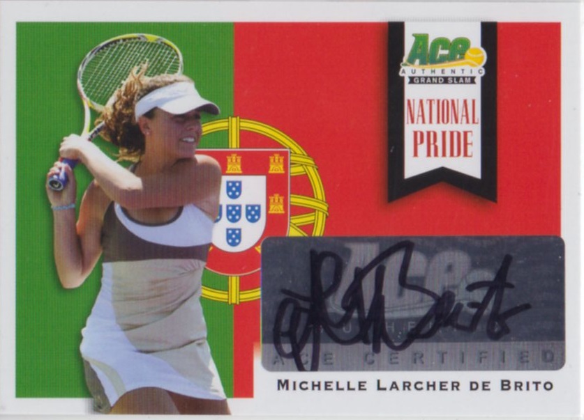 2013 ACE GRAND SLAM	ミシェル・ラルシェル・デ・ブリート	直筆サインカード