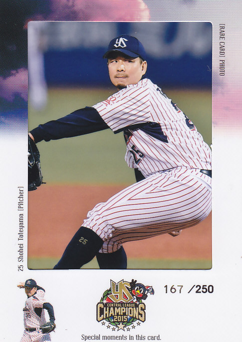 2015プロデュース・ヤクルト  館山昌平  フォトカード  167/250