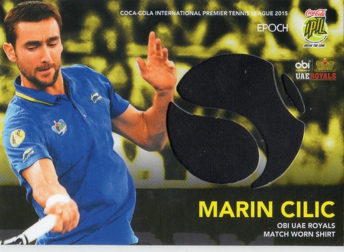2015 エポック テニス IPTLセット 	Marin Cilic マリン・チリッチ	シャツカード	79/79