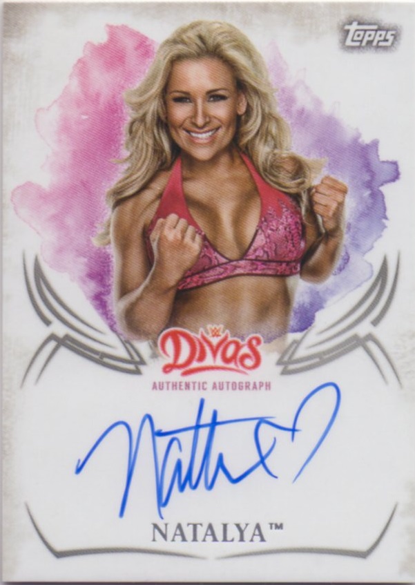 2015 TOPPS WWE Undisputed	Autograph Natalya
