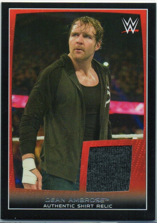 2015 TOPPS WWE Road To Wrestlemania	Jersey Dean Ambrose