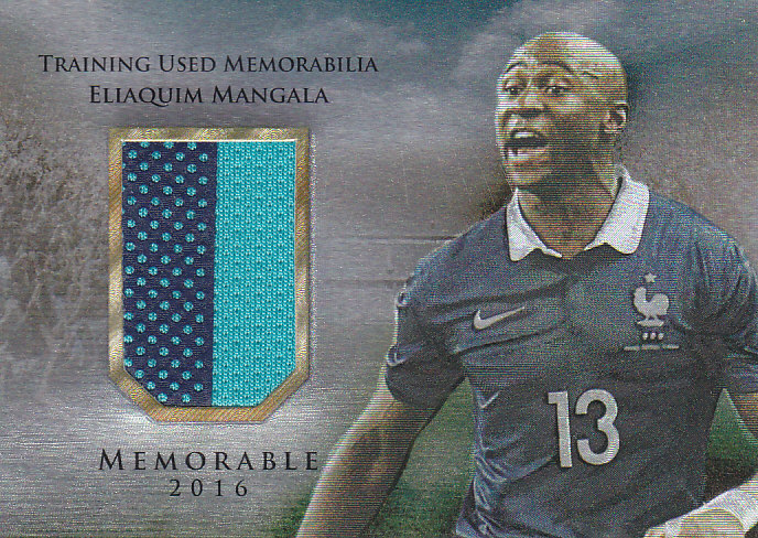 2016 FUTERA UNIQUE  Eliaquim Mangala エリアカン・マンガラ マンチェスターシティ・トレーニングジャージカード 76/99