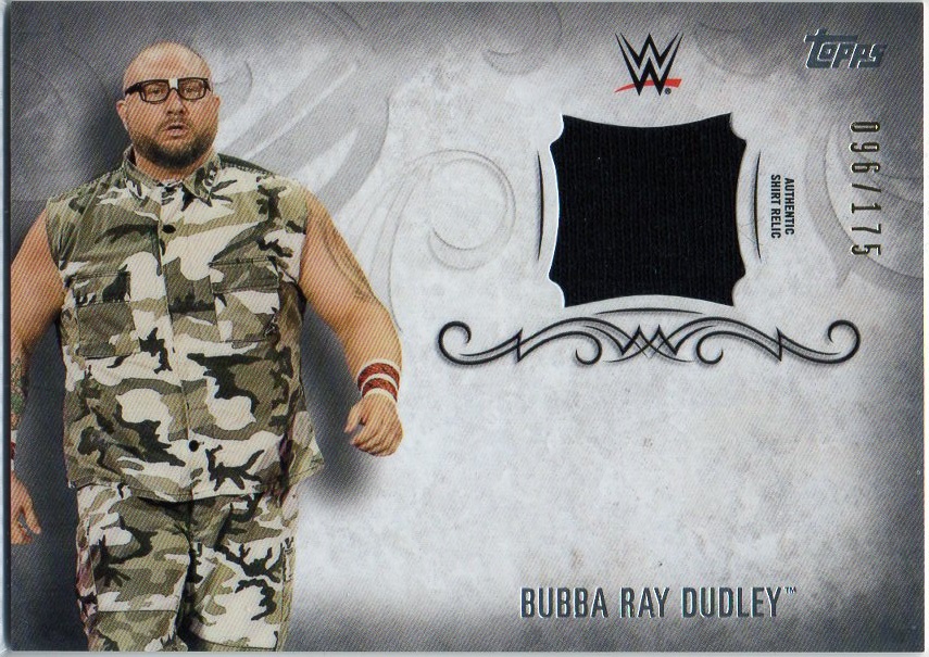 2016 TOPPS WWE Undisputed	Jersey Bubba Ray Dudley