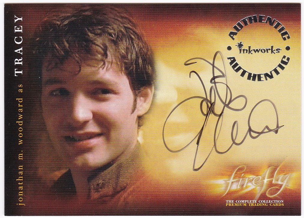 2006 Firefly The Complete Collection Autographs #A11 JONATHAN M. WOODWARD