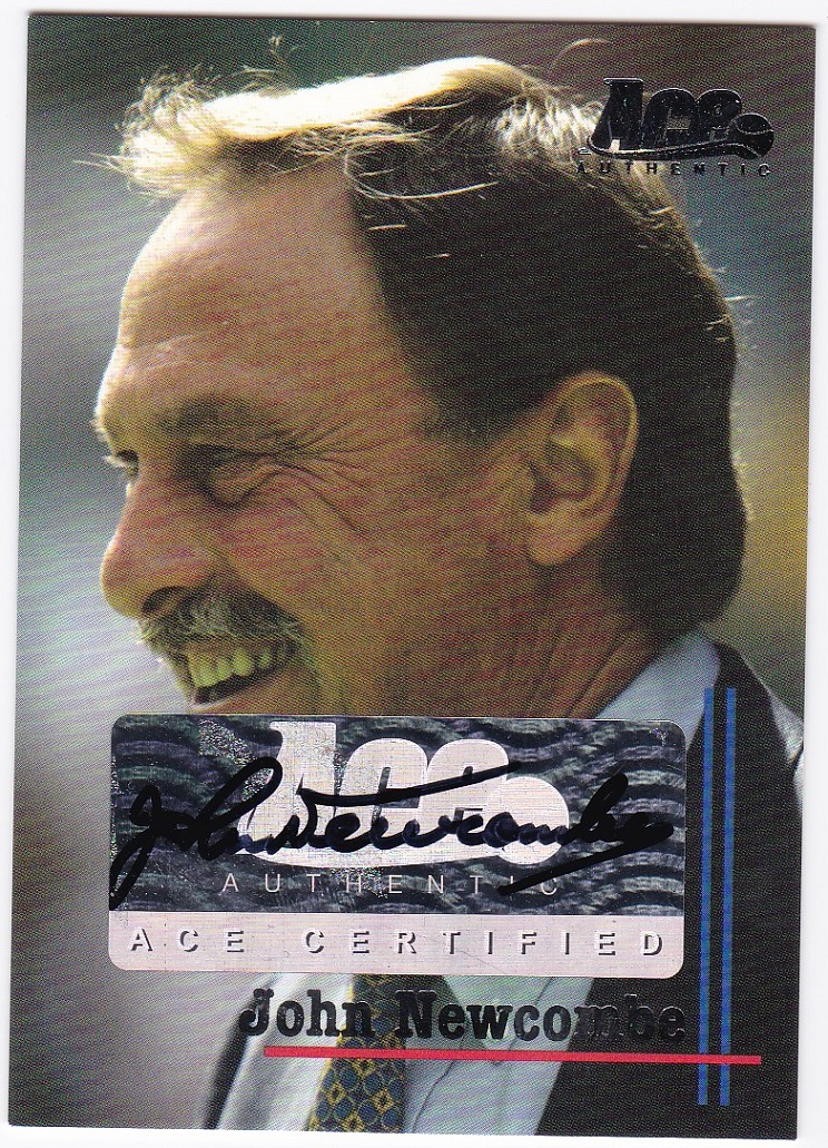 2011 Ace Authentic Match Point 2 Autographs / John Newcombe