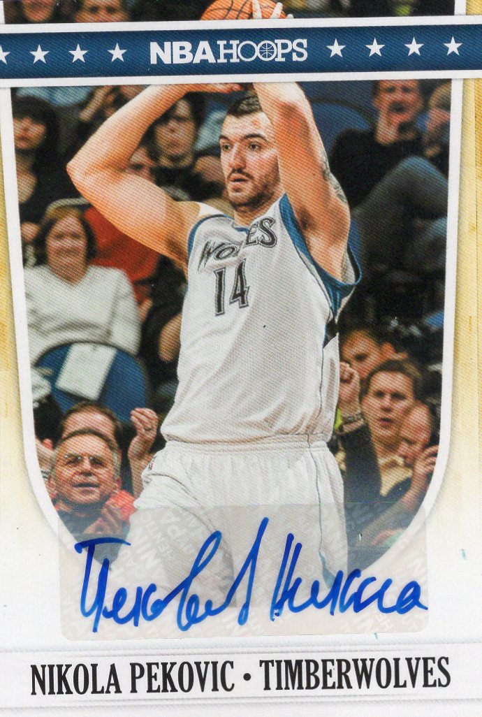 2011-12 HOOPS	Nikola Pekovic	Autograph