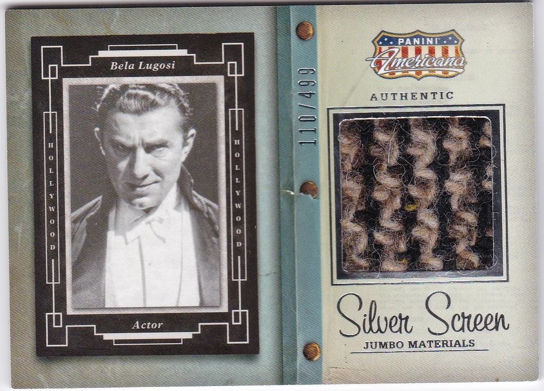 2015 Americana Silver Screen Jumbo Materials / BELA LUGOSI 【110/499】