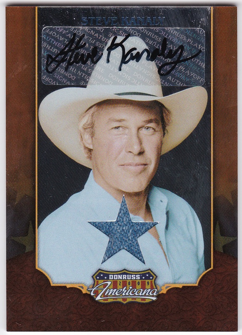 2009 Americana Stars Signature Material / STEVE KANALY 【006/100】