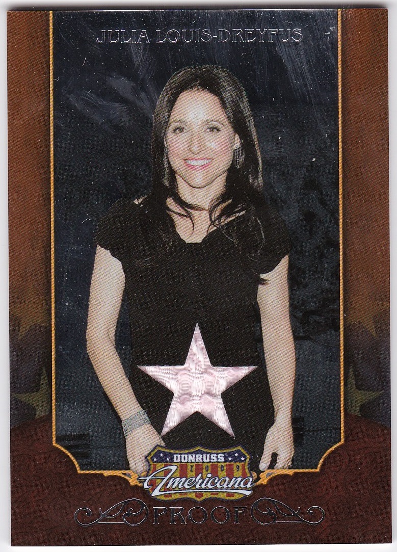 2009 Americana Stars Material Silver Proofs / JULIA LOUIS-DREYFUS 【027/100】