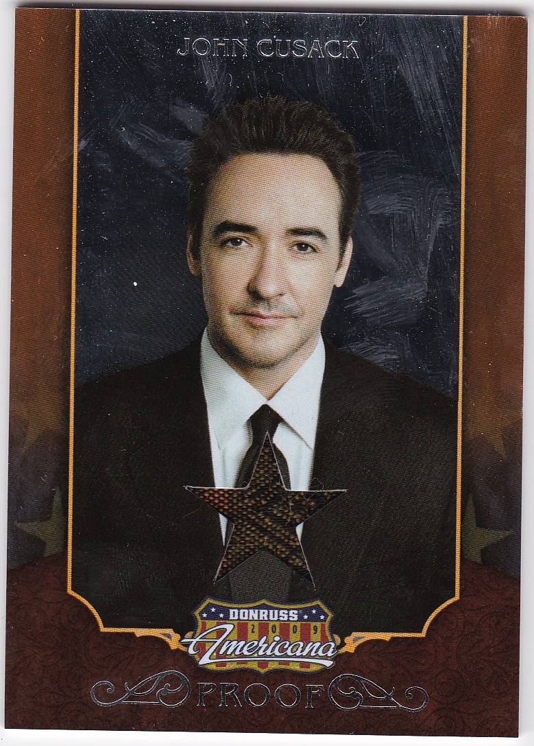 2009 Americana Stars Material Silver Proofs / JOHN CUSACK 【084/100】